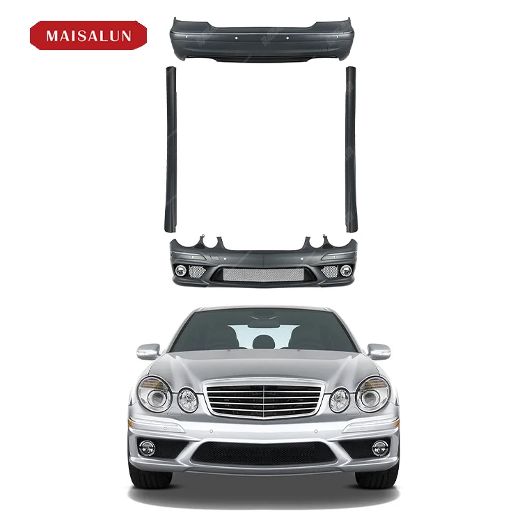 Автомобильный комплект AEG E63 для maybenz E класса W211 с передним бампером задним