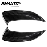 pair real carbon fiber side vents for porsche 718 boxster cayman side air intakes vents auto accessories universal