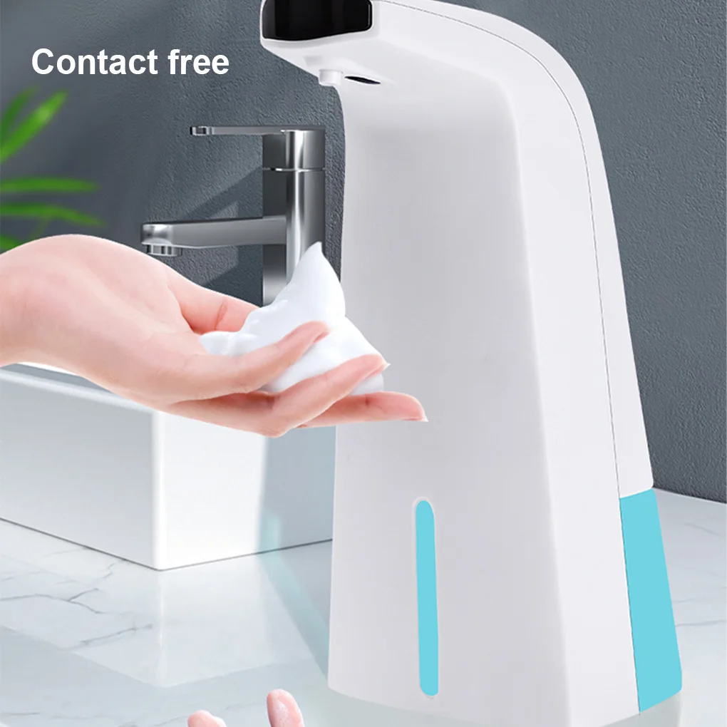 

300ML Electric IR Sensor Soap Dispenser ABS Automatic Foaming Touchless Bathroom Pump Kitchen Fixture Kitchens Sink Accessories