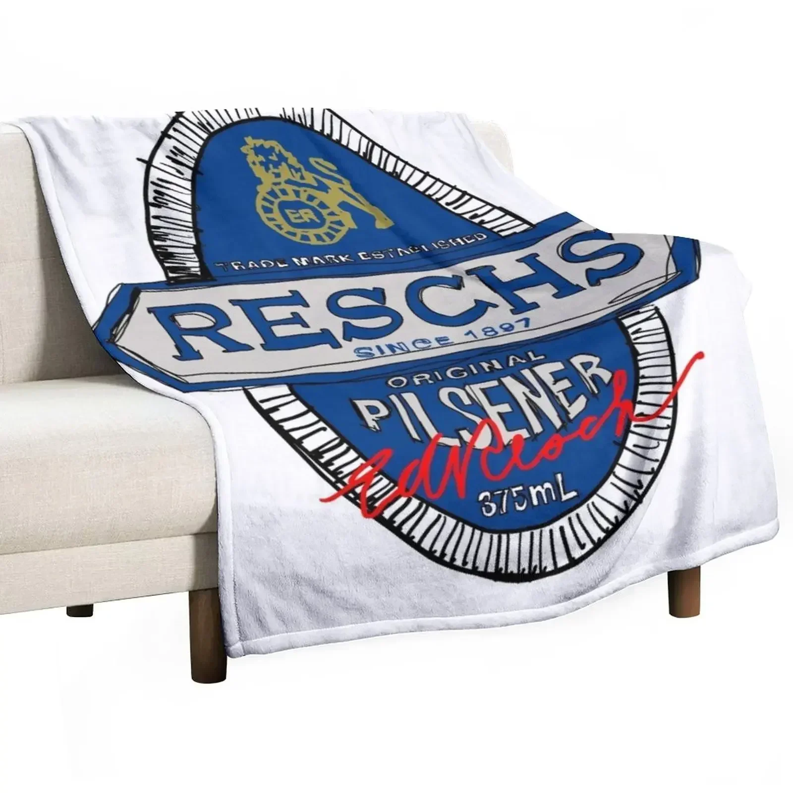 Пушистое одеяло Reschs Pop