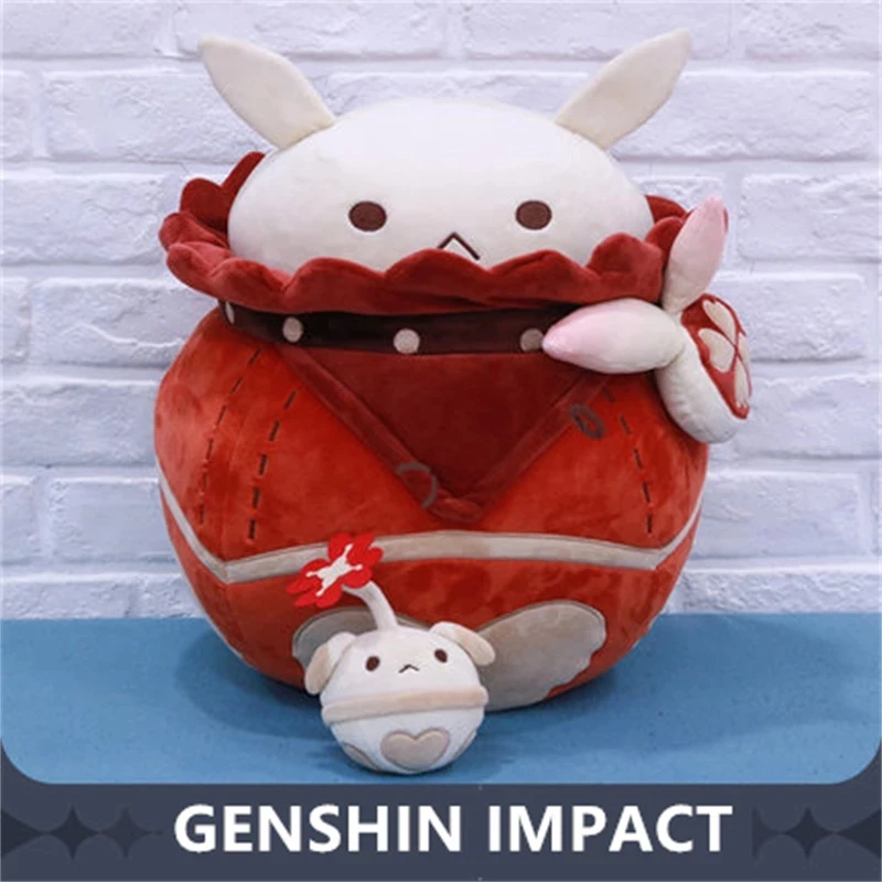 

Klee Doll Game Genshin Impact Bomb Cosplay Diy Plush Pillow Anime Project Cotton Ball Pendant Kids Toys Halloween Prop Xmas Gift