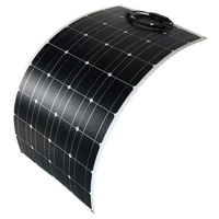high performance monocrystalline silicon flexible 100w 120w solar panel 12v solar module vehicles and ships factory for sale