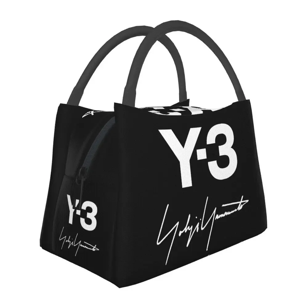 

Изолированные сумки для обедов Yohji Yamamoto по улицам в Париже для женщин, многоразовый термоохладитель, сумка для обеда, офис, пикник, путешествия