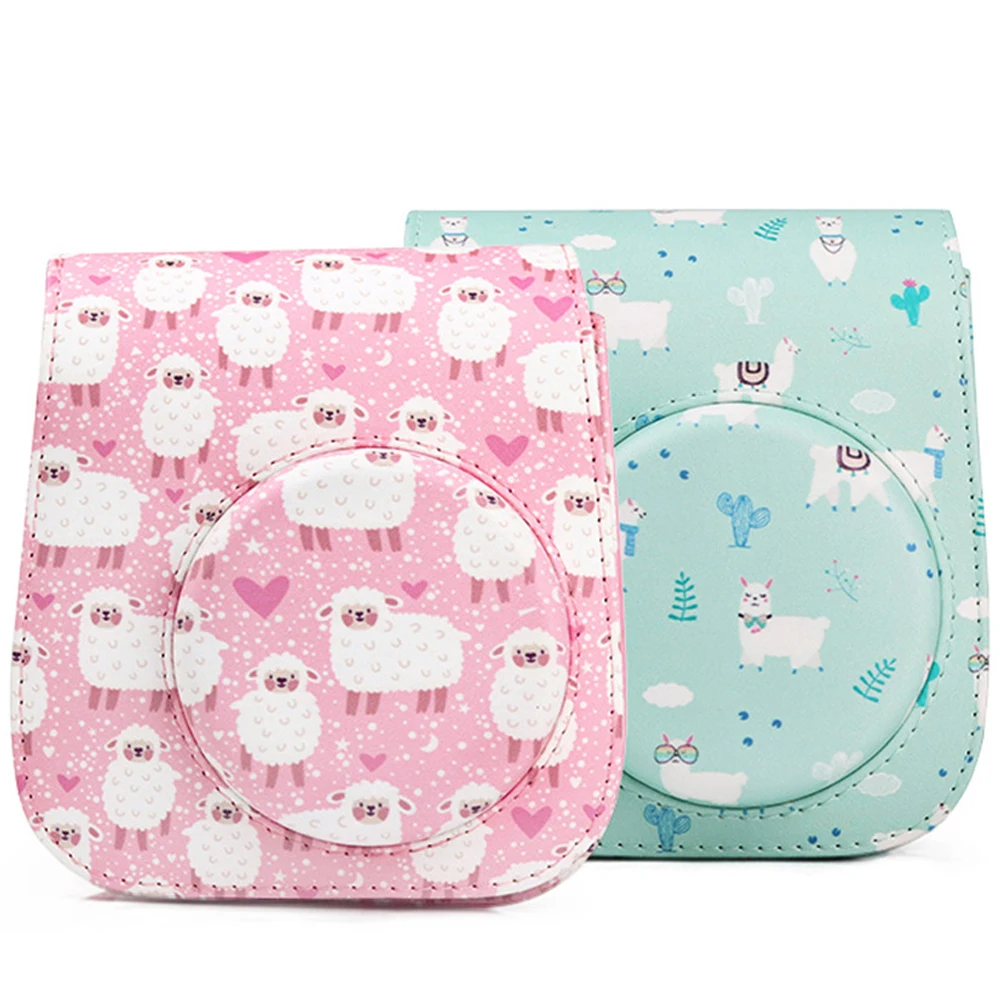 

Чехол из овечьей кожи для камеры Fujifilm Instax Mini 11/9/8