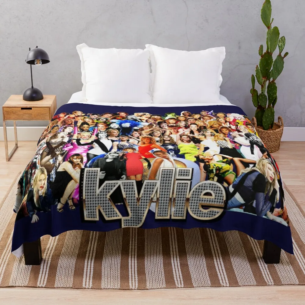 

Утяжеленное одеяло Kylie Minogue с коллажем