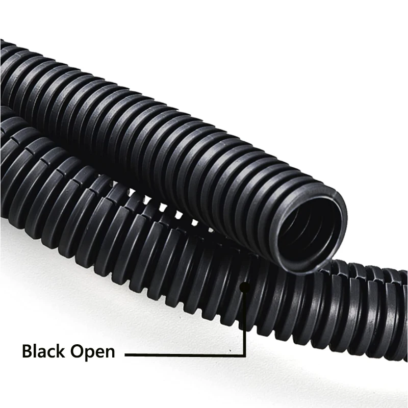 

Кабельный рукав ПЭ спиральный черный 3/6 м 7-28 мм