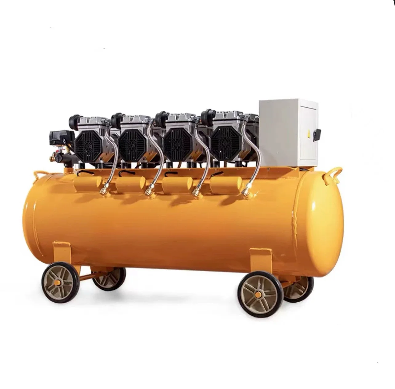 Выходной воздушный компрессор 220 В резервуара 120 л с воздушным компрессором для