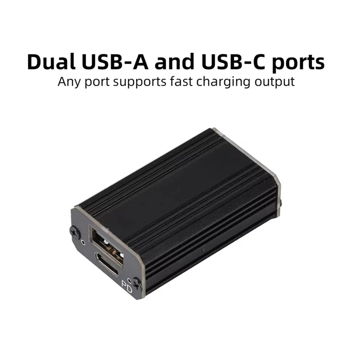 Фото обновление. Модуль быстрой зарядки PD100W - автомобильное зарядное устройство DC9V-24V с понижающим преобразователем напряжения и твердотельными конденсаторами, поддерживает высокомощную зарядку PD №3