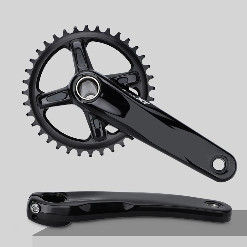 RIRO 104BCD велосипед кривошип группы 170mm алюминиевый сплав цепь 32T 34T 36T 38T с нижней