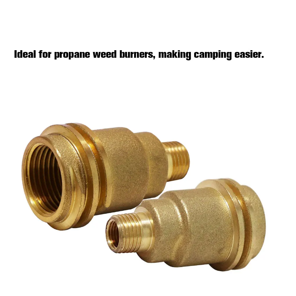 

Connector Propane Sturdy Wear-Resistant Junction Rustproof Adapter