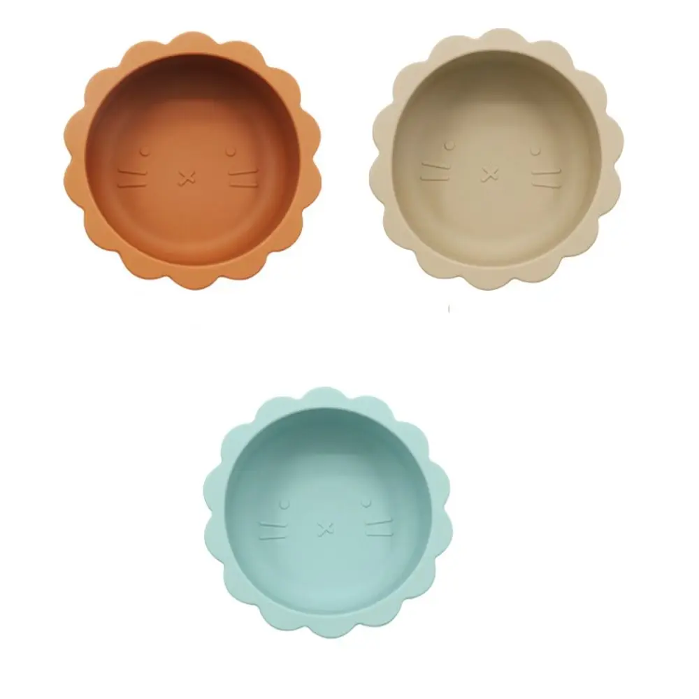 Мультяшная плотная миска для кормления ребенка детская посуда