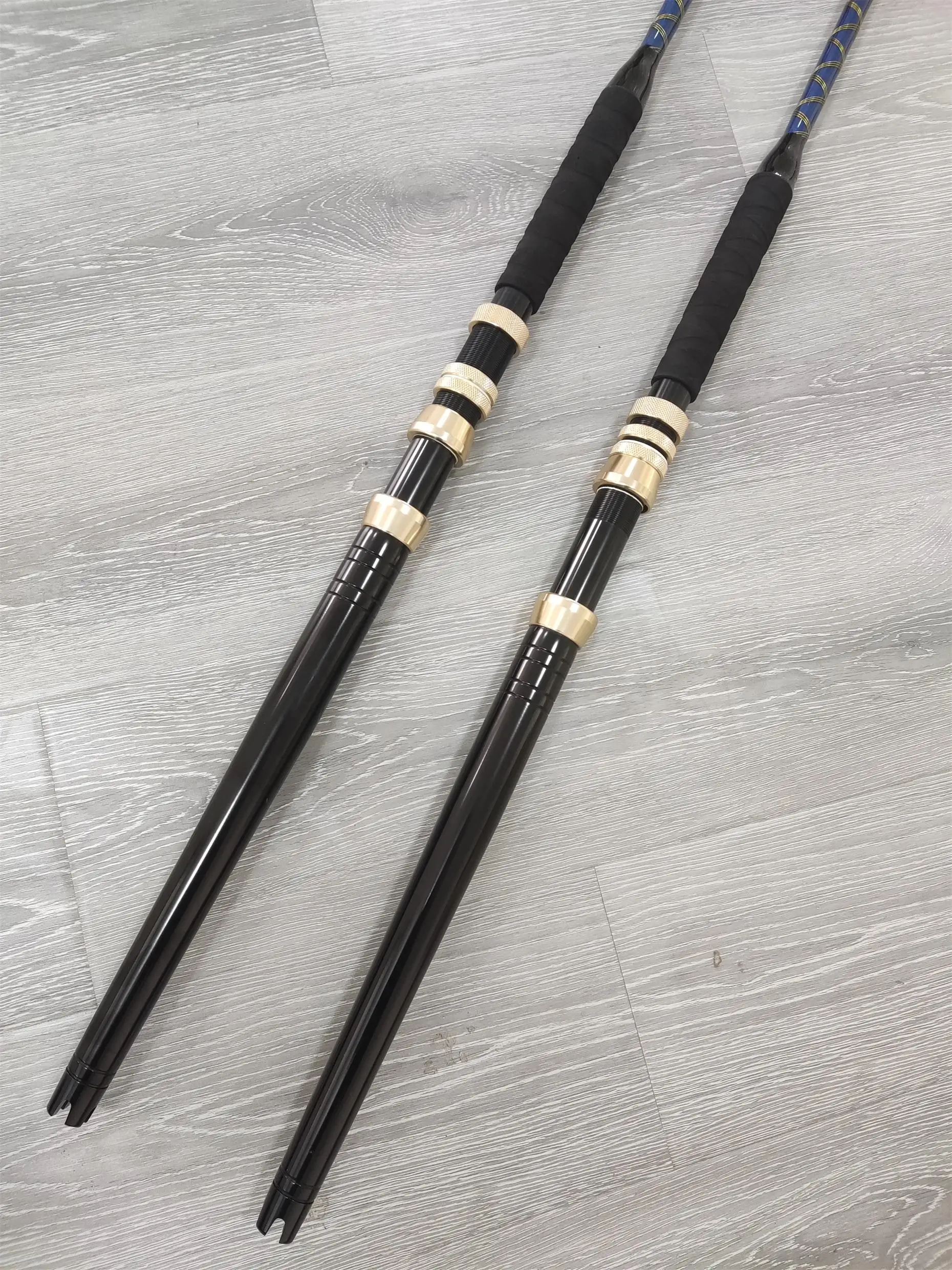 Сверхмощные поворотные наконечники Троллинговые удочки из стекловолокна для