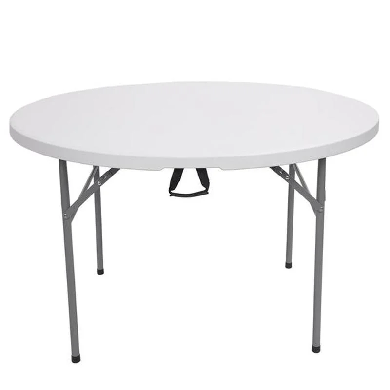 

48inch Round Folding Table Outdoor Folding Utility Table White