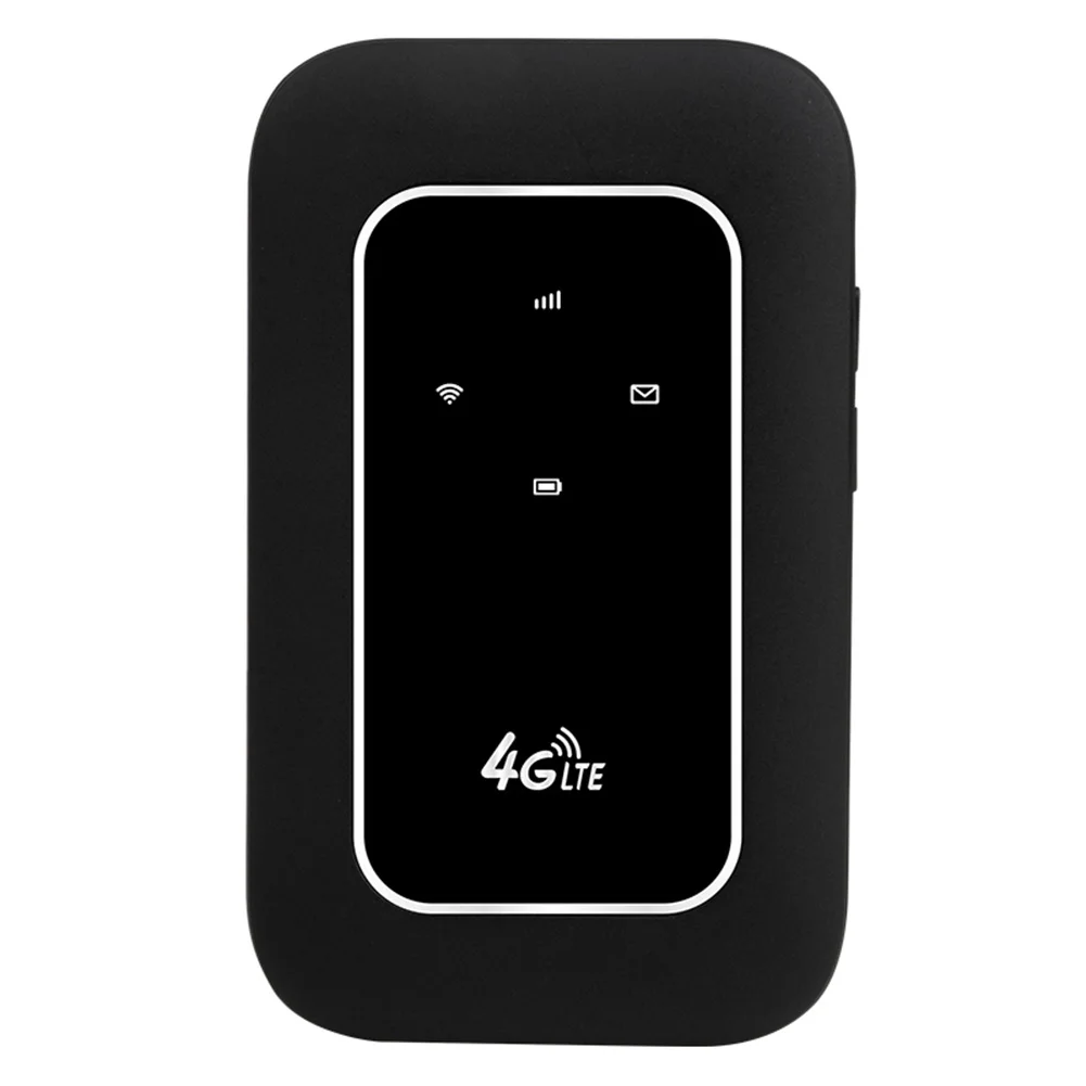 

4G Wireless Router with SIM Card Slot Network Pocket Router Wide Coverage for Outdoor Travel Portable WiFi Hotspot