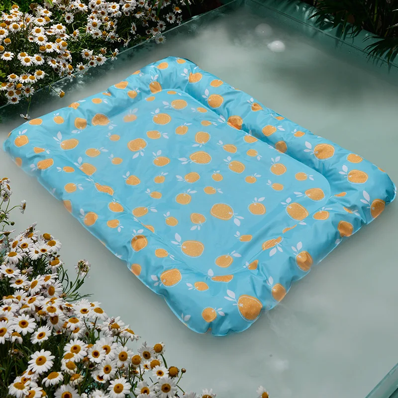 

Dog kennel summer cool den medium large dog ice den ice pad corgi method dog bed