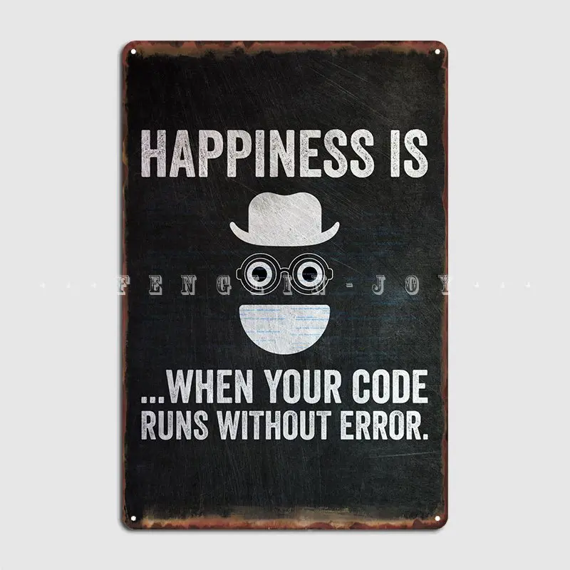 

Coder Funny Poster Metal Sign Plates Cinema Cinema Kitchen Personalized Tin Sign Poster