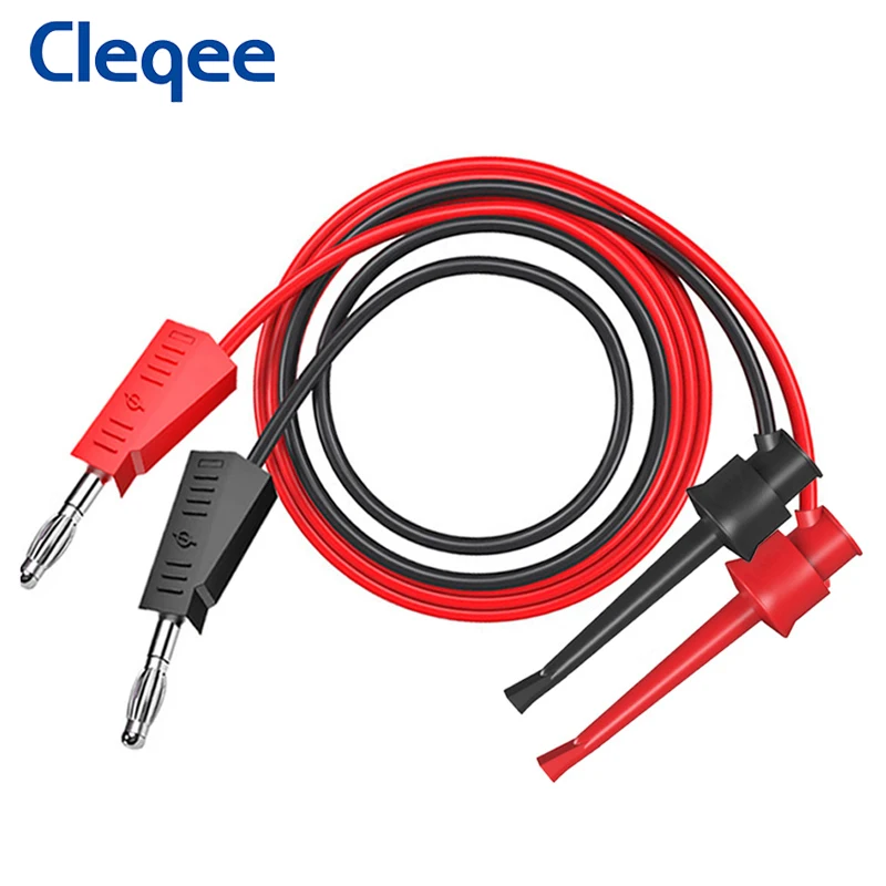 

CLEQEE Штабелируемые банановые вилки для тестера 2 шт.