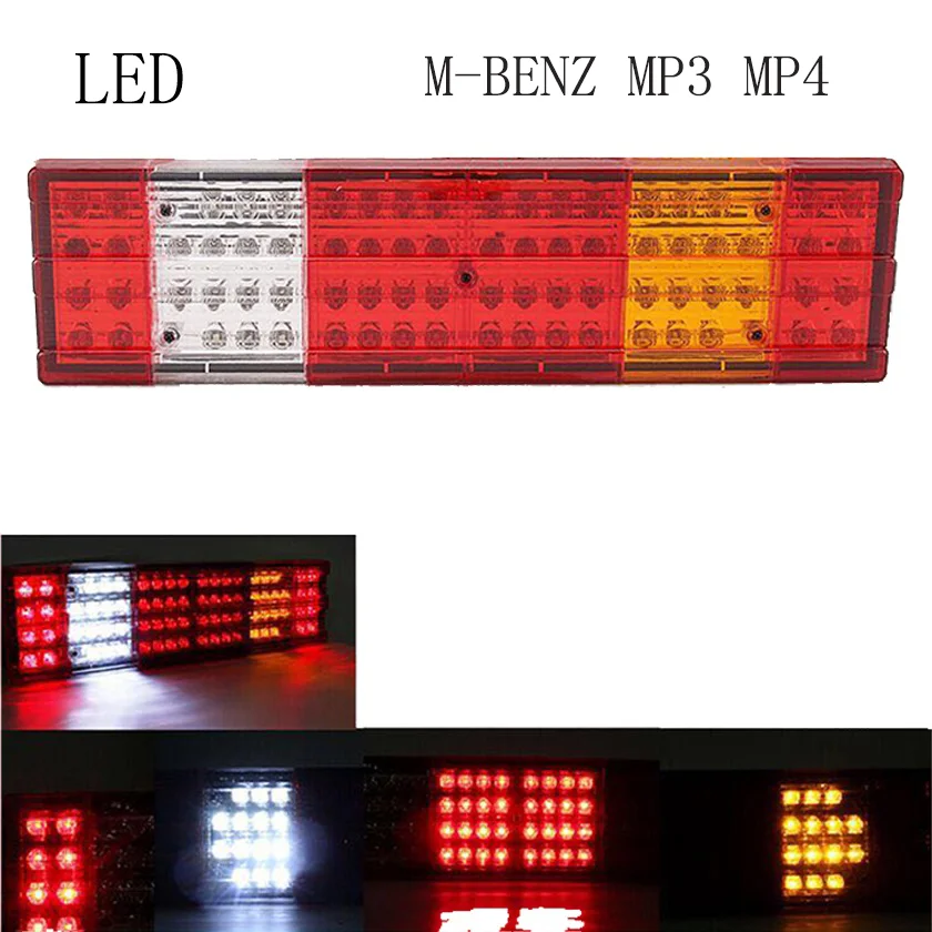 

LED 24V European Truck Rear Lamp Tail Light For Mercedes-benz Actros MP1 MP2 MP3 MP4 0015406270 0015406370