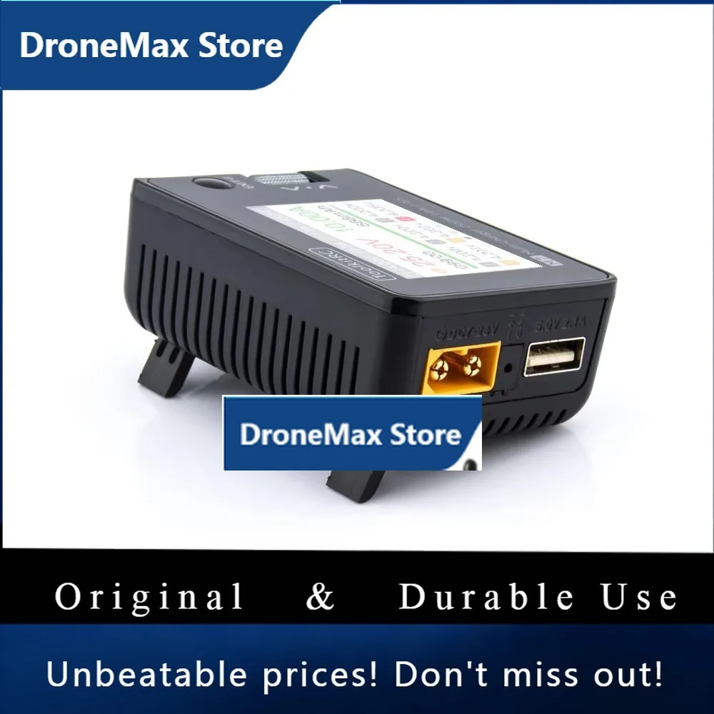 Фото DroMaToolkitRC M7 200W 10A Балансировочное зарядное-разрядное устройство с проверкой напряжения сервопривода и тестером ESC для зарядки литий-полимерных батарей 1-6S №2