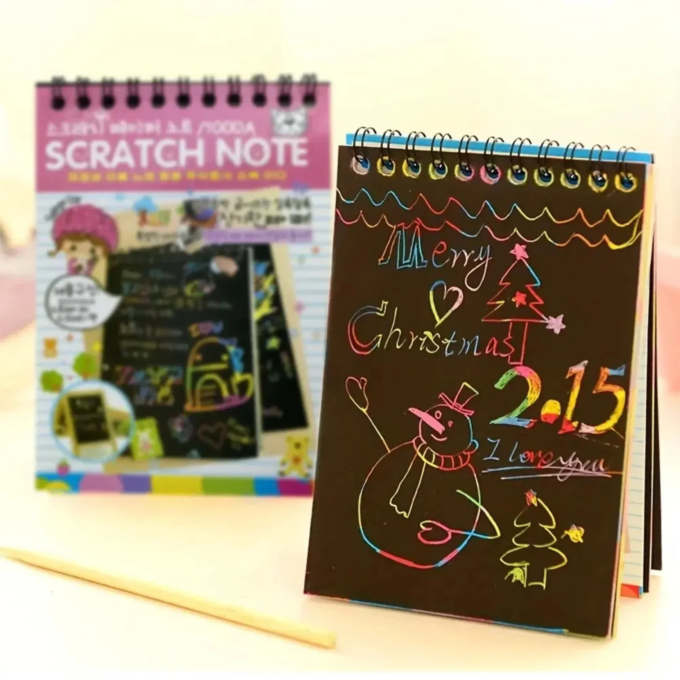 10 листов детская бумага для царапин рисования и креативный набор бумаги с