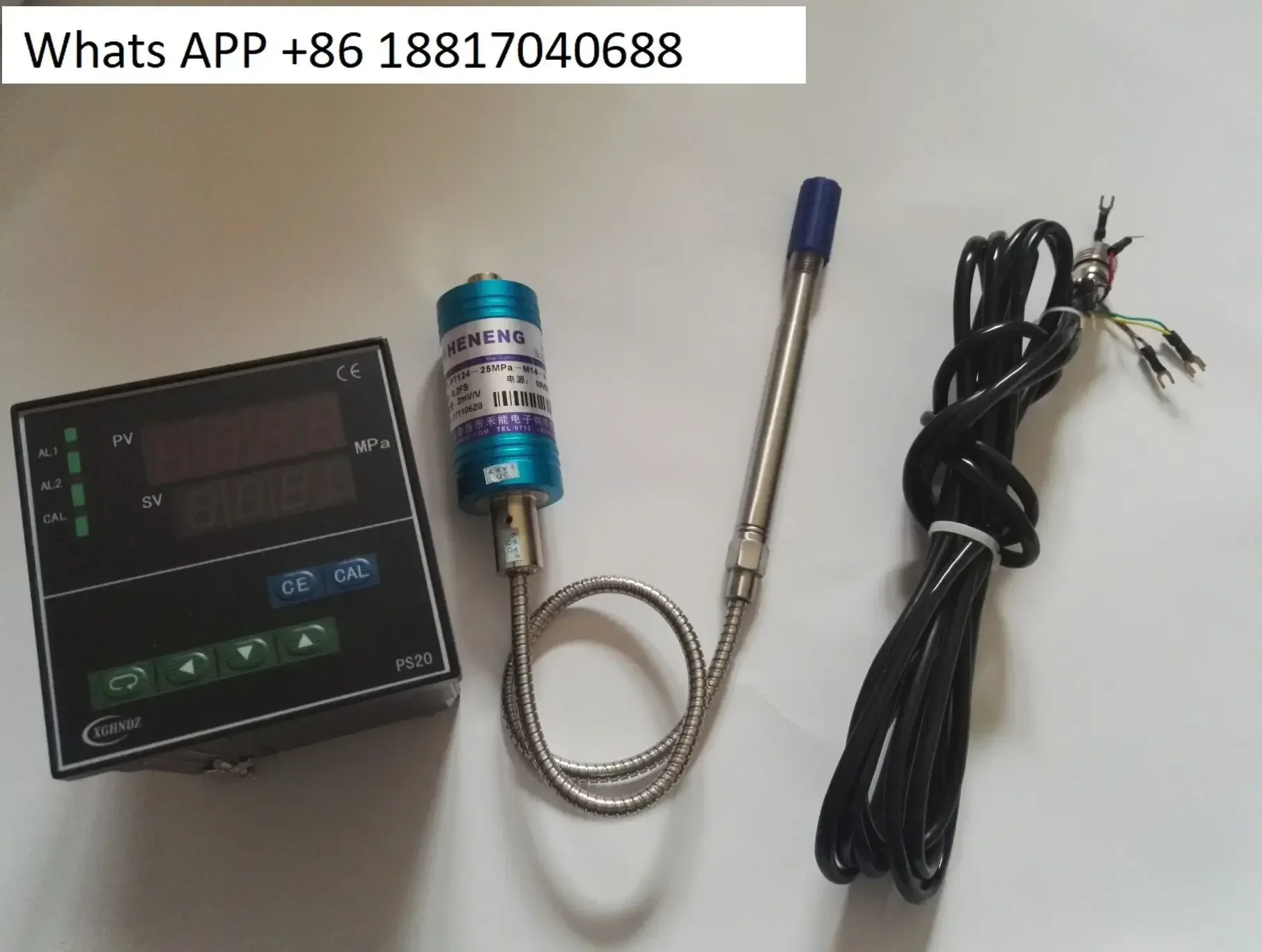 PT124-50MPa-M14x1 5 + PS20 высокотемпературный датчик давления расплава с прибором дисплея