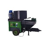 high efficiency mortar spraying machine mixing spraying machine wall spraying machine