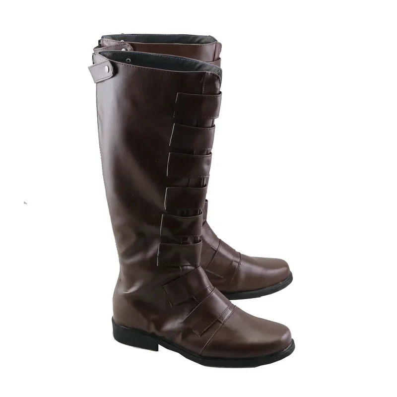 Ботинки Jinn для косплея по звездам рыцарь джедая черные коричневые ботинки мужчин