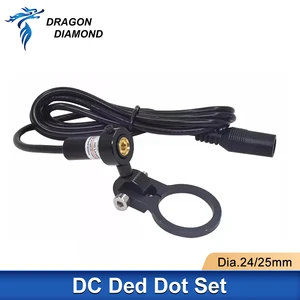 DRAGON DIAMOND Red Dot Set позиционирование диодного модуля лазерный гравер Dia. 24 25 мм DC 5V для лазерной головки DIY Co2