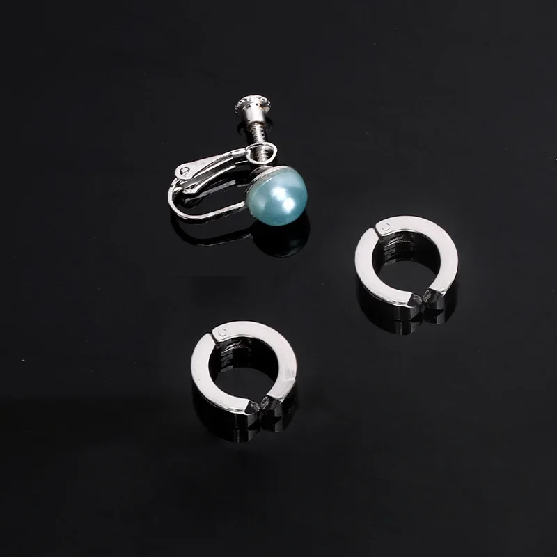 Серьги-гвоздики Arknights серебристые