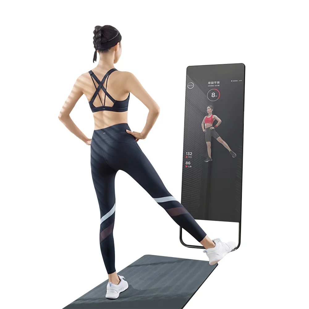 

32" Magic Mirror Office Exercise Touch Screen Smart Mirror Smart Fitness Mirror for Gym Home Yoga Training