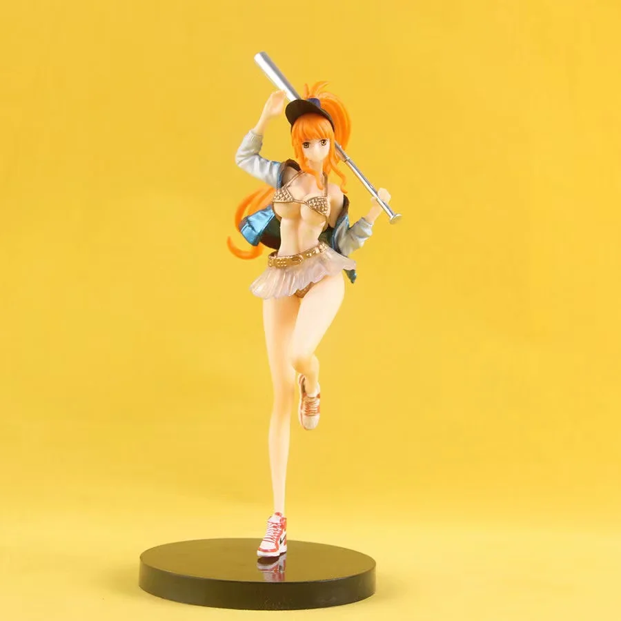 

19 Cm One-Piece Fashion Sexy Animation Swimsuit Girl Action PVC Cartoon Series Toy Model