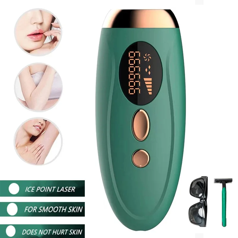 IPL Laser Hair Remover Ice Painless Home Whole Body Leg Hair Armpit Hair Private Virgin Electric Shaver For Men And Women enlarge
