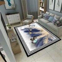 living room carpet butterfly series carpet living room carpet bedroom dining room floor mat home bathroom anti slip foot mat