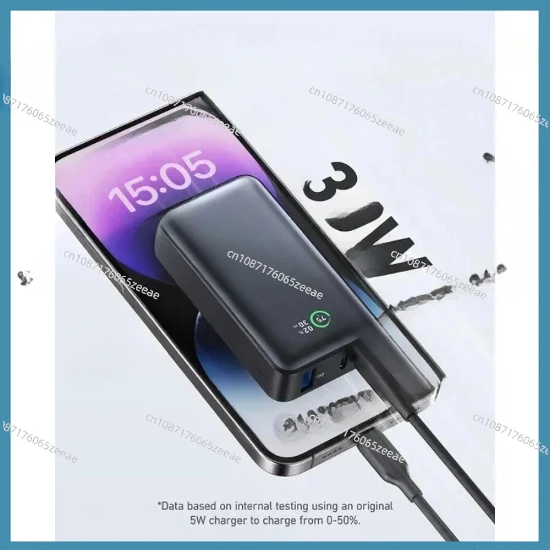 Для 12 13 14 15 Pro Max PlusAndroid Anker 533 Power Bank 30 Вт Быстрая зарядка 9800 мАч Экранный монитор