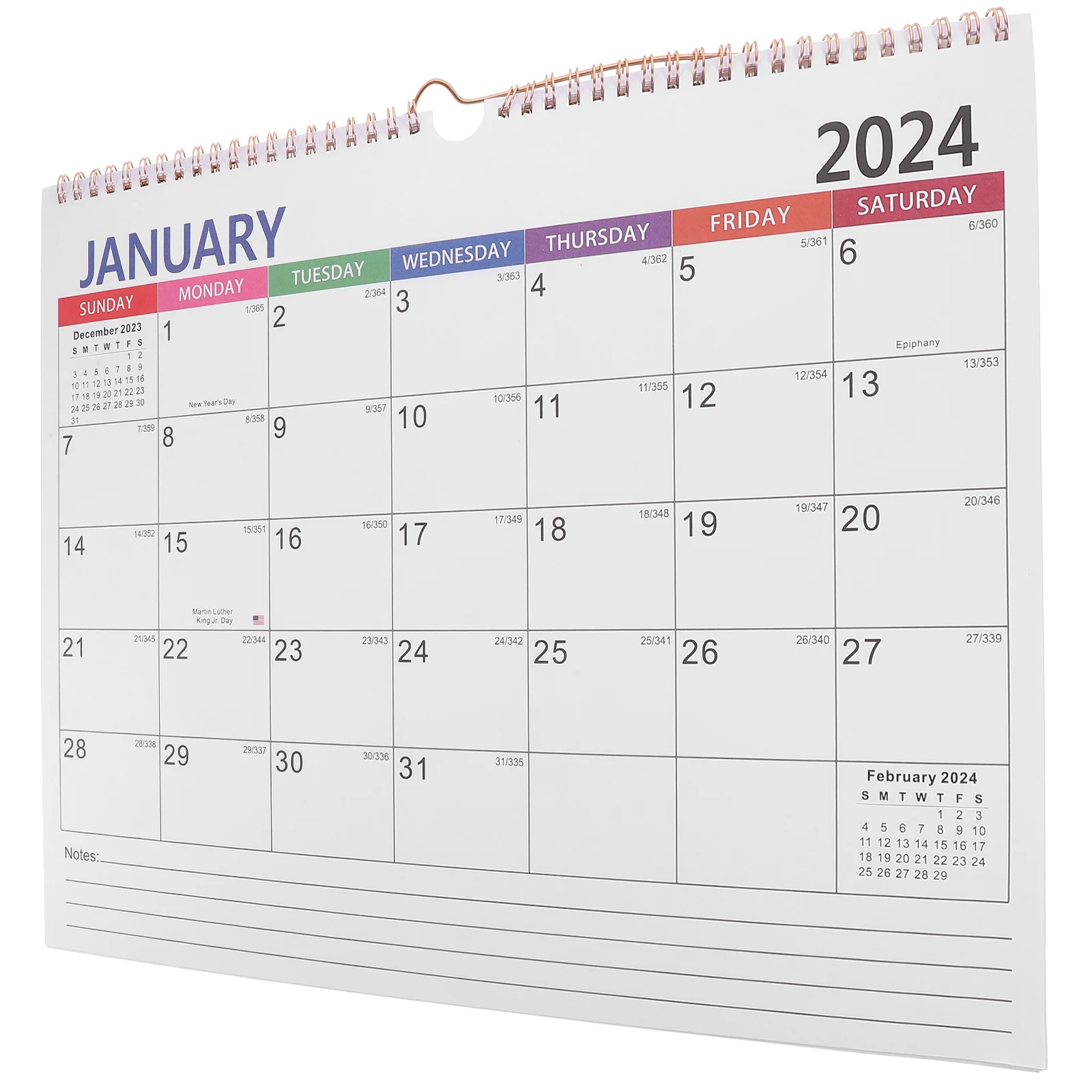 

Sturdy Household Wall Calendar Monthly Home Desktop Paper Countdown Daily Use Office Calendars