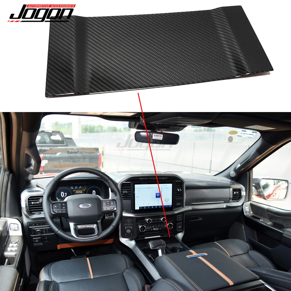 

JOGON для Ford F150 F-150 Raptor 100% Зарядное устройство для телефона из углеродного волокна отделка Аксессуары для модификации интерьера 2021 2022 2023