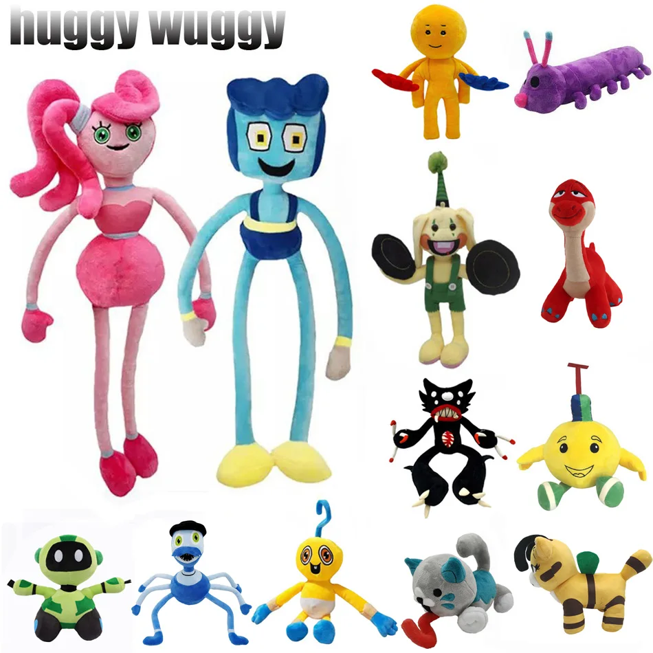 

40cm Huggy Wuggy Plush Toy Hague Vagi Soft Stuffed Toys Game Character Horror Doll Peluche Toys Gift