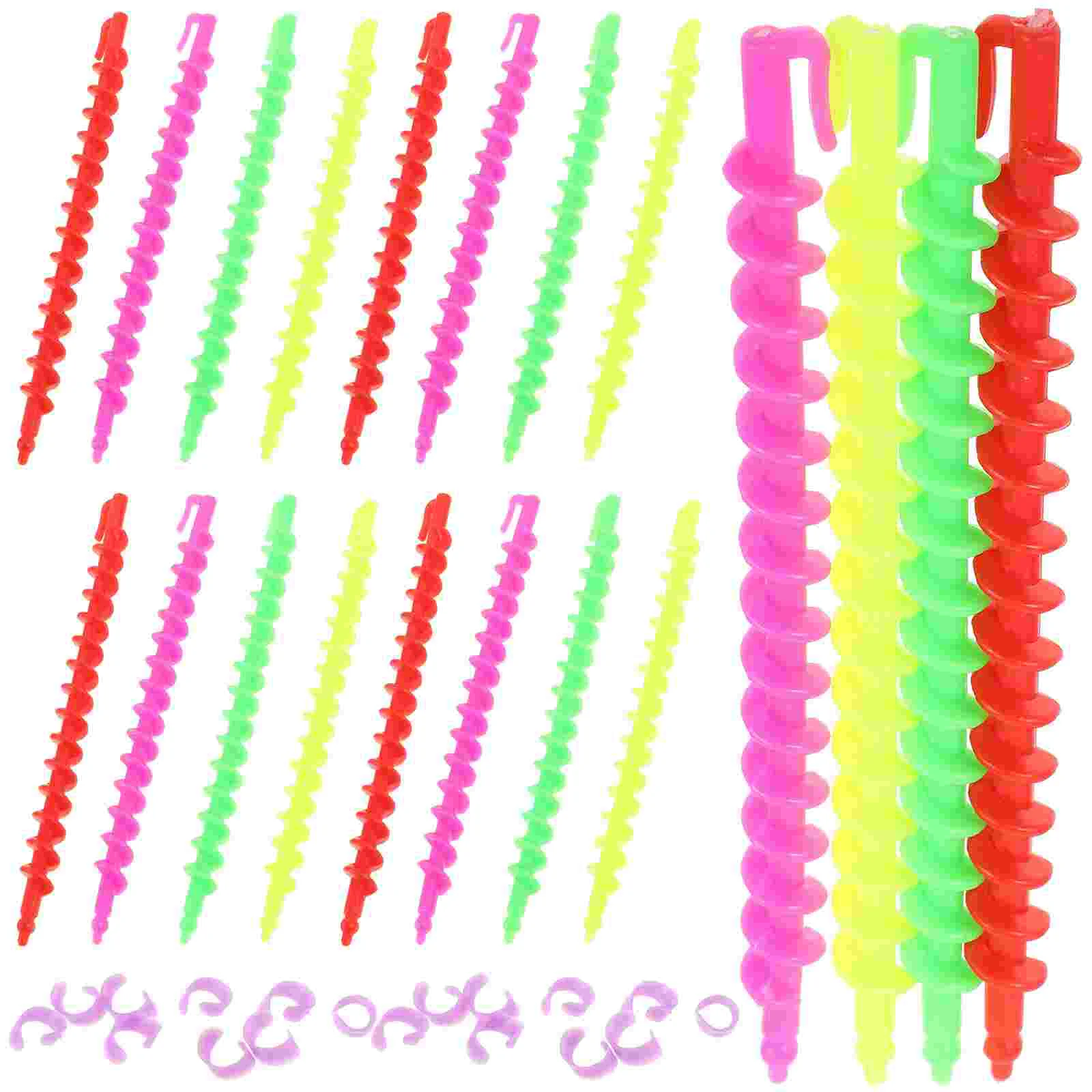 26-комплект спиральной завивки для женщин стержни бигуди волос инструменты