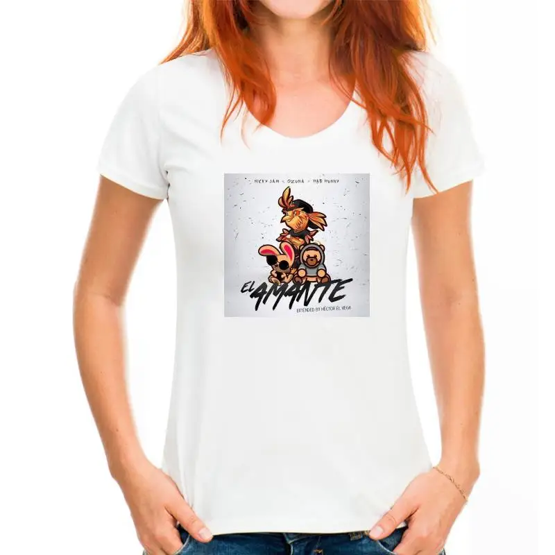 

Футболка с испанской ловушкой и принтом в виде плохого кролика, Callaita, Reggaeton, испанская ловушка, популярные футболки