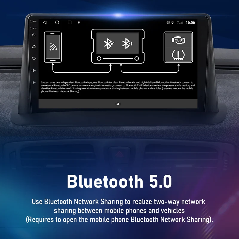 Мультимедийный видеоплеер на Android 10 0 для Renault Megane 3 Fluence 2008-2014 GPS-навигация 2 Din