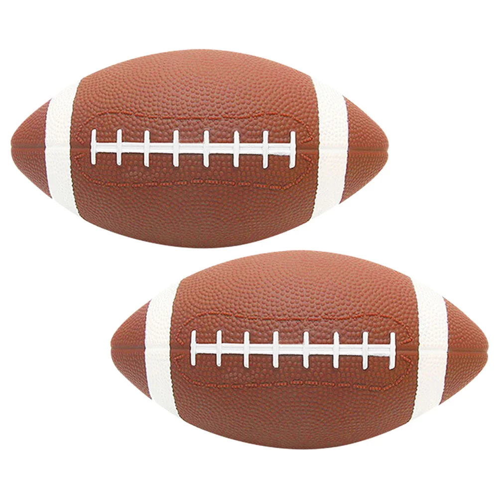 

2Pcs Soccer For Kids Children Rugby Ball Training Rugby Kids Training Ball Reusable Rugby Training Rugby Ball