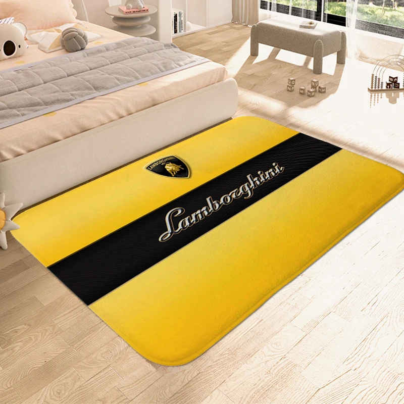 Ковры для гостиной L-Lamborghinis внутренний входной коврик дома Мягкий индивидуальный
