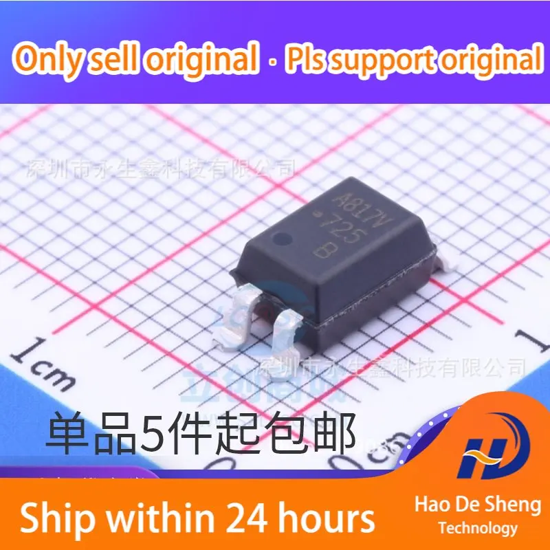 10 шт./лот HCPL-817-56BE A817V A817 SOP4 HCPL-817 новая Оригинальная фотография