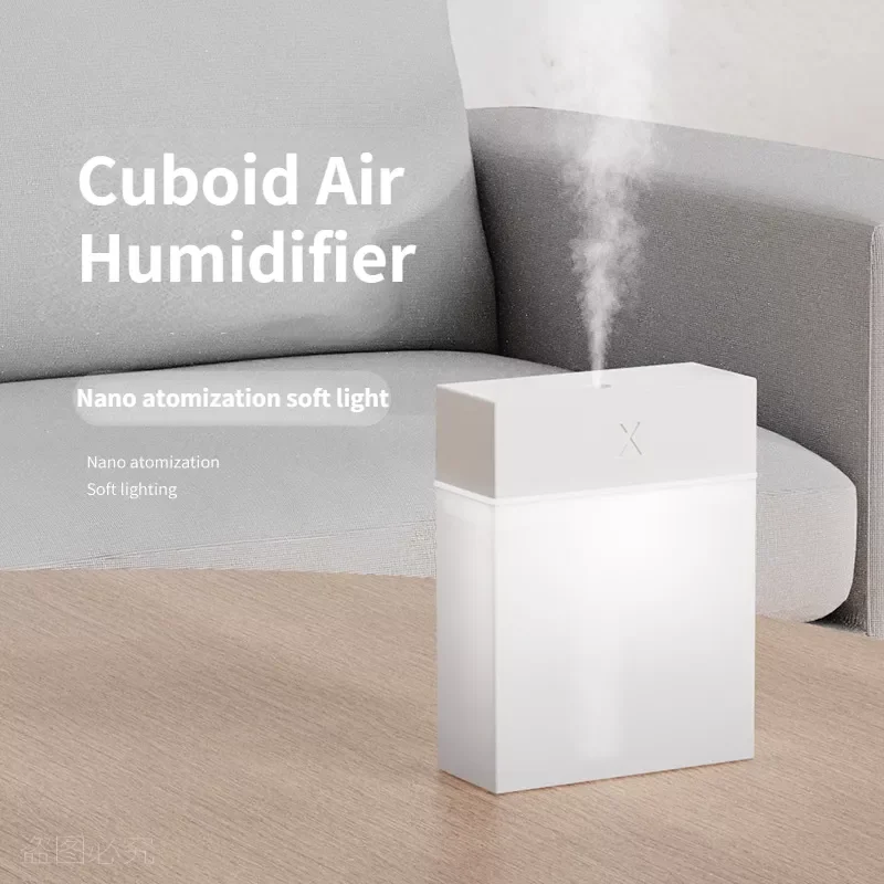 

Diffuser Air Humidifier Nano Mist Maker Sprayer Fogger USB Charging Home Car Room Portable Atomizer Cuboid Air Humidifier