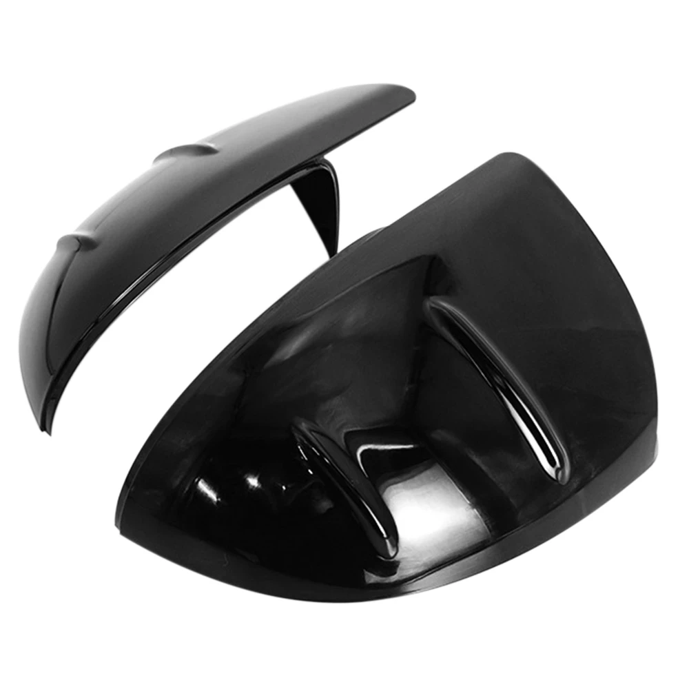 

Car Glossy Black Rearview Mirror Cover Trim Frame Side Mirror Caps Replacement for Benz C S Class W206 W223 2021 2022