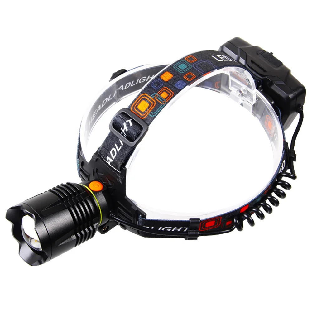 

XHP50 Telescopic Zoom LED Head Light Headlamp Torch USB Rechargeable Lantern Strong Light Telescopic High Power Quality Led