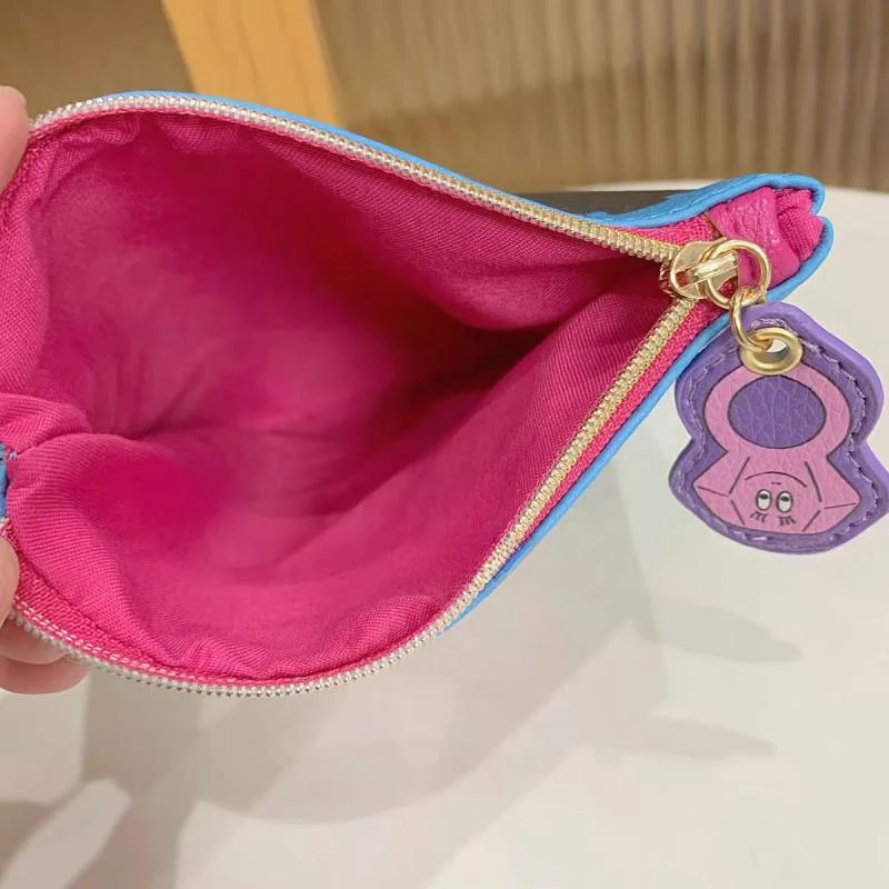 Милая сумка для хранения Les Barbapapa мультяшный кошелек монет большой емкости из