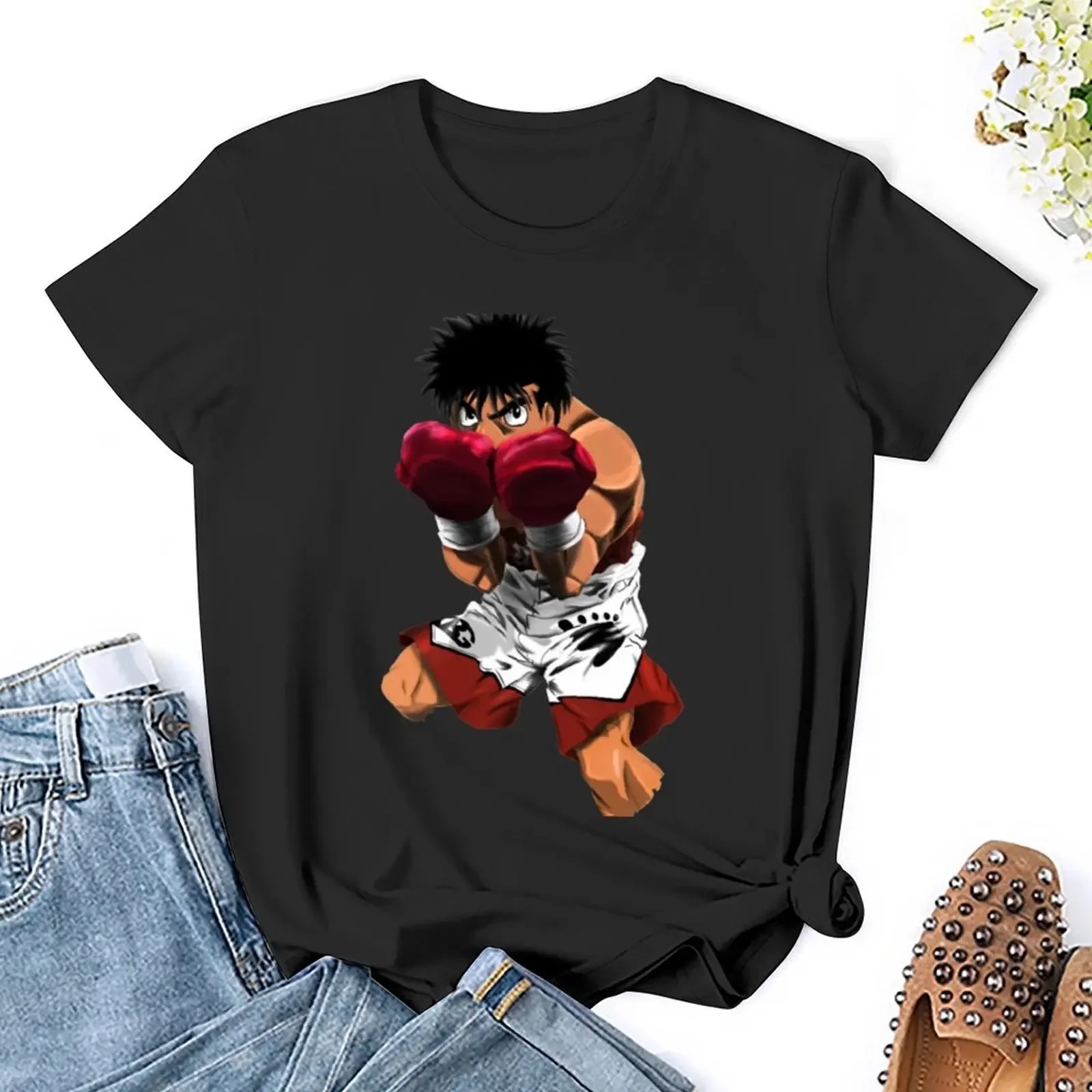 Футболка Ippo Makunouchi футболки с графическим рисунком эстетическая одежда для