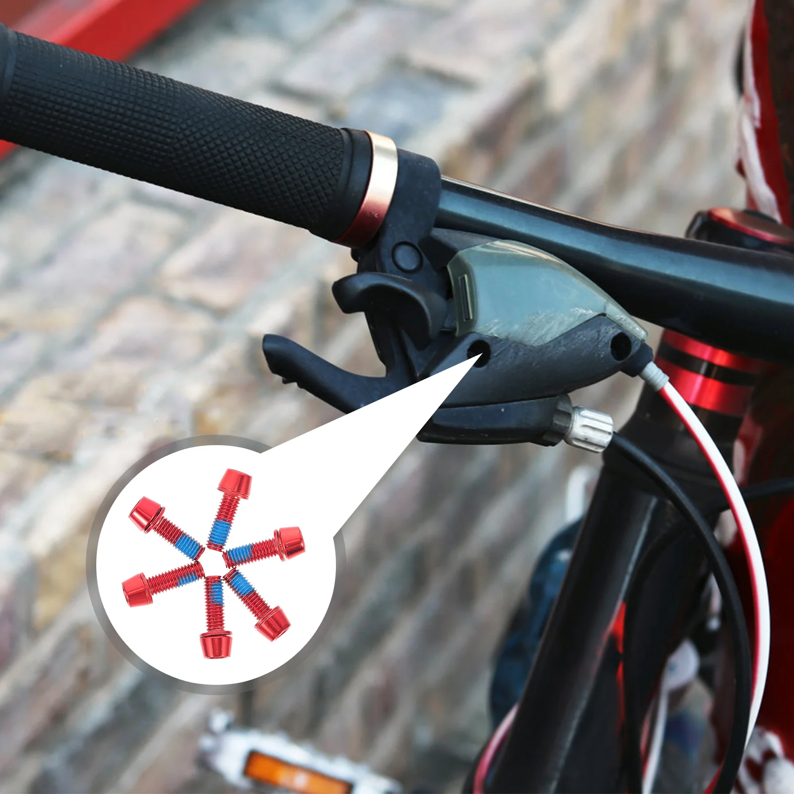 6 шт. велосипедные винты аксессуары для велоспорта тормозного диска