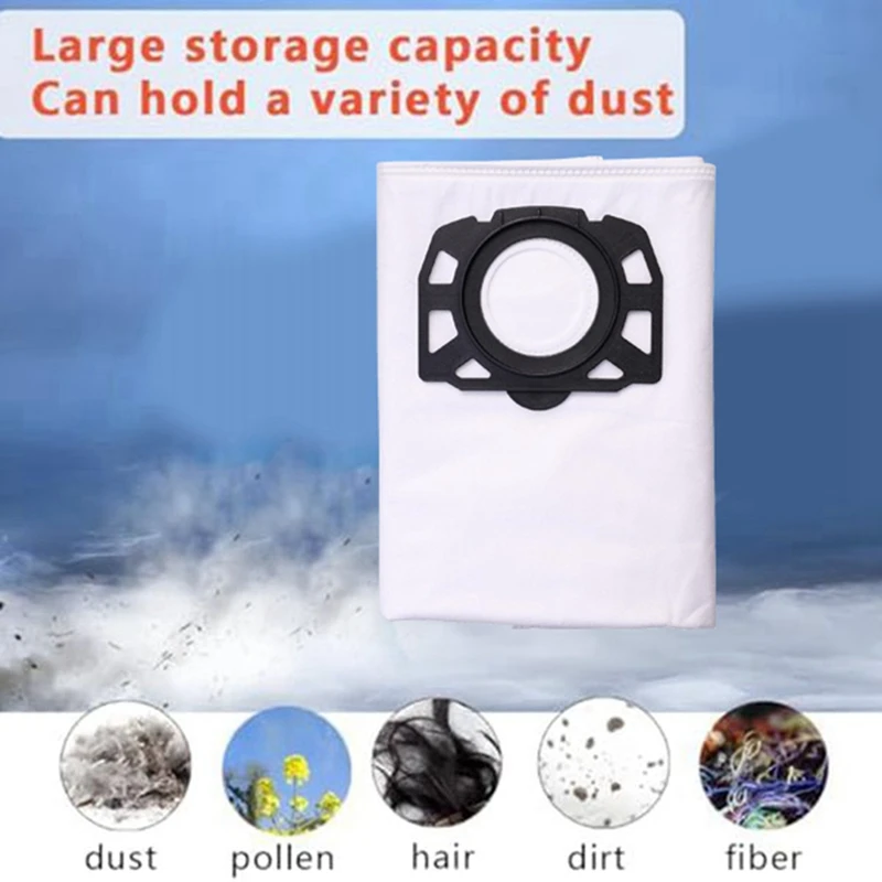 Пылесборник для пылесоса Karche WD4 WD5 WD6 WD5P WD6P Premium MV4 MV5 MV6 10 шт.